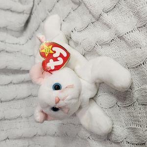 Vintage Ty Beanie Baby Original " Flip" The Cat 1993 P.V.C Pellets